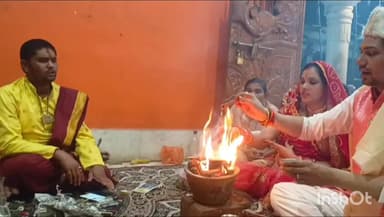 सेगांव: सिद्धेश्वर हनुमान मंदिर में तुलसी विवाह संपन्न हुआ