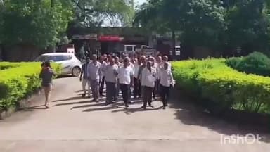 કુંકાવાવ: કિસાન સંઘ દ્વારાઆજેમામલતદારને,આવેદનપત્ર આપવામાં આવ્યું હતું.