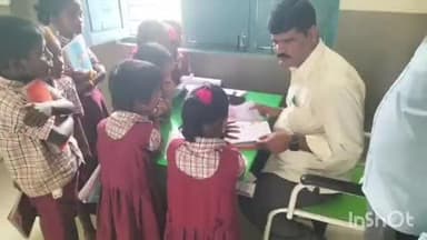 దోమ: శివ రెడ్డి పల్లి ప్రభుత్వ పాఠశాలను సందర్శించి ఉపాధ్యాయులకు పలు సూచనలు చేసిన ఎంఈఓ వెంకట్