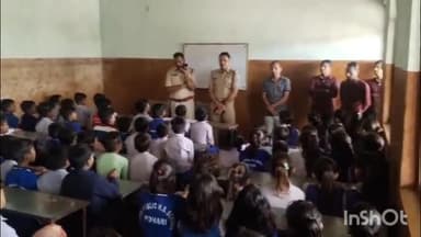 पोहरी: अमन पब्लिक स्कूल में एसडीओपी व थाना प्रभारी ने मुस्कान अभियान के तहत छात्र-छात्राओं को किया जागरूक