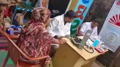 ધાનપુર: ગામે ગામ આરોગ્ય કિરણ અંતર્ગત તાલુકામાં આરોગ્યનું ઉજાસ કિરણ હેલ્થ કેમ્પ યોજાયો
