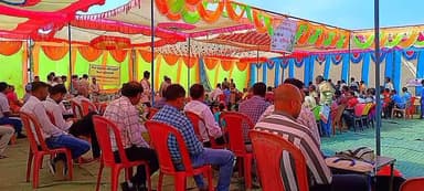 कोदापार स्वास्थ्य शिविर में 120 मरीजों का किया गया उपचार