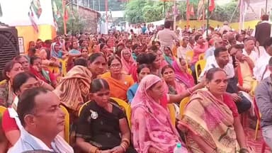 मोदनगंज: घोसी में ऋतुराज ने कहा- 25 से 30 फिर से नीतीश