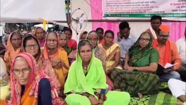 भोकरदन: उपविभागीय अधिकारी कार्यालयासमोर सामाजिक कार्यकर्ते सुरेश तळेकर डिगंबर थोटे यांचे आमरण उपोषण सुरू