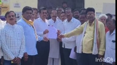 बाभूळगाव: नाफेड केंद्र सुरू करण्यासाठी शेतकऱ्यांचे बाभूळगाव तहसीलदार यांना निवेदन