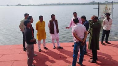 जीरापुर: छापीडेम परिसर में कार्तिक पूर्णिमा व नगर गौरव दिवस की तैयारियों का नपा अध्यक्ष प्रतिनिधि ने किया निरीक्षण