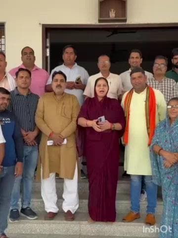 भरतपुर: राष्ट्रीय योजना में राजस्थान का प्रथम स्थान आने पर भाजपा नेताओं ने खुशी जाहिर की