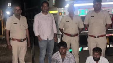 गुड़ामालानी वन विभाग की बड़ी कार्रवाई, अवैध खनन करते हुए एक जेसीबी मशीन और डंपर को किया जब्त, दो हिरासत में