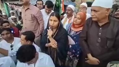 पोठिया: इकरा हसन: बिहार चुनाव केवल विधानसभा नहीं, देश की दशा-दिशा बदलने वाला चुनाव है