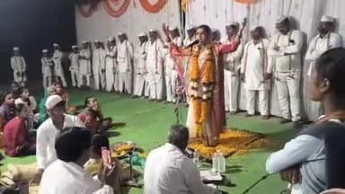 बुलढाणा: शेलगाव देशमुख येथे अखंड चातुर्मास सांगता सोहळा निमित्त ह.भ.प ज्ञानेश्वरी काळबांडे यांचे हरिकिर्तन