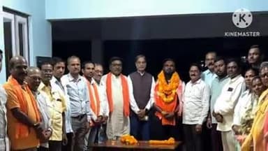 अन्तागढ़: जितेंद्र मरकाम के जिला महामंत्री बनने के बाद अंतागढ़ नगर आगमन पर कार्यकर्ताओं ने किया आत्मीय स्वागत