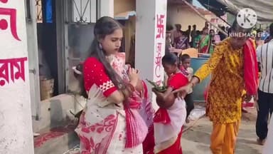 নিতুড়িয়া: নিতুড়িয়ার বাথানবাড়িতে কলসযাত্রা, হোমযজ্ঞ,পূজাঅর্চনা সহযোগে হনুমান মন্দিরের প্রতিষ্ঠা করা হল