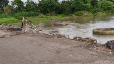 भोकरदन: निमखेडा नदीवरील पुलाची दुरवस्था, 8 नोव्हेंबरला रास्ता रोको, शिवसेना ता.अध्यक्ष वानखेडेनी पो. ठा. येथे माहिती