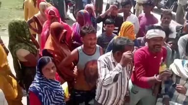 चंदला: बछौन सहकारी समिति में फिर हंगामा, राशन के लिए उपभोक्ताओं को हो रही भारी परेशानी