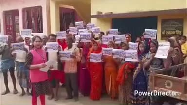 तेघरा: श्रम संसाधन विभाग ने चलाया मतदाता जागरूकता अभियान