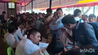 चरपोखरी: चरपोखरी में होने वाले मतदान के लिए मतदान कर्मियों ने किया योगदान