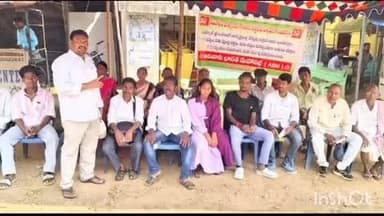 షెడ్యూల్డ్ ప్రాంతాల్లో గిరిజన చట్టాలు పక్కాగా అమలు చేయాలి
: ఎల్విన్ పేట సెంటర్లో ఆదివాసి భారత్ మహాసభ నిరసన దీక్ష