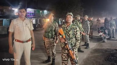 हुलासगंज: हुलासगंज एवं नगर थाना क्षेत्रों में CAPF के साथ एरिया डोमिनेशन संपन्न