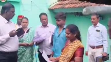 பர்கூர்: அடுத்த வரட்டனப்பள்ளி ஊராட்சிக்கு உட்பட்ட பாகம் எண் 15 ல் மாவட்ட ஆட்சியர் நேரில் சென்று ஆய்வு