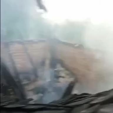 भोटा: पोरला गांव में शॉर्ट सर्किट से गौशाला जलकर हुई राख, नुकसान 2 से 2.5 लाख रुपए का