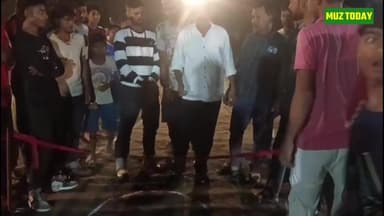 सरैया में R.R.C ट्रॉफी का भव्य शुभारंभ, जिला पार्षद प्रतिनिधि रहमतुल्लाह राईन मुन्ना ने किया उद्घाटन