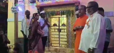 शहादा: वर्षातून केवळ एकदा उघडणारे कार्तिकी स्वामींचे मंदिर आज दर्शनासाठी खुले.....