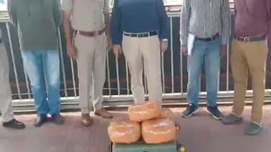 कांके: रांची रेलवे स्टेशन पर आरपीएफ ने भारी मात्रा में गांजा बरामद किया