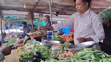 ખંભાત: ખંભાત પંથકમાં કમોસમી વરસાદના કારણે લીલા શાકભાજીની આવકમાં ઘટાડો, કિલોએ રૂ. 20 થી 30 સુધીનો ભાવ વધારો નોંધાયો.