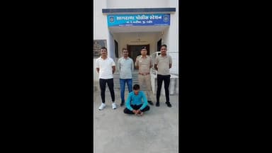 દેવગઢબારીયા: સેવનીયા ખાતેથી સાગટાળા પોલીસે નાસતા ફરતા આરોપીને ઝડપી પાડયો