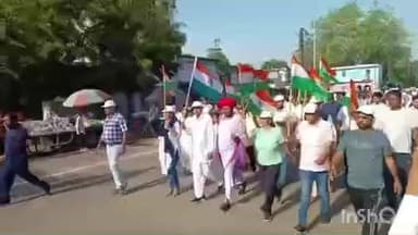 शिवगंज: सरदार पटेल की 150वीं जयंती पर शिवगंज में पदयात्रा, जनप्रतिनिधियों, अधिकारियों और युवाओं ने की सहभागिता