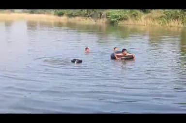 रामटेक: पोहणे शिकताना जयपालेश्वर तलावात बुडून भाचीचा मृत्यू, वाचवायला गेलेला मामा ही बुडाला