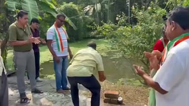 হলদিয়া: হলদিয়া ব্লকে ডালিম্বচক্ গ্রামে আমাদের পাড়া আমাদের সমাধান প্রকল্প ১০ লক্ষ টাকার কাজ শুরু উদ্বোধন