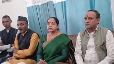 डुंडा: राज्यसभा सांसद कल्पना सैनी ने पत्रकार वार्ता में केंद्र और राज्य सरकार की उपलब्धियां गिनाई