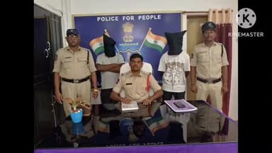 బెల్లంపల్లి: విధులకు ఆటంకం కలిగించిన ఇద్దరు వ్యక్తుల అరెస్టు