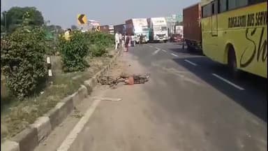 गोवर्धन: आगरा दिल्ली हाइवे पर तेज रफ्तार रोडवेज बस ने साइकिल सवार को रौंदा, मौके पर हुई मौत