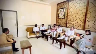 आटपाडी: नगरपंचायत निवडणूक पार्श्वभूमीवर माजी आमदार राजेंद्र अण्णा देशमुख यांच्या उपस्थितीत उमेदवाराच्या मुलाखती पार पडल्या