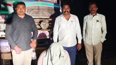 जामखेड: वाळू माफियाकडून साडे पाच लाख रुपये किमतीचा मुद्देमाल जप्त.. अवैध गौण खनिज उत्खननाचं सत्र सुरूच...