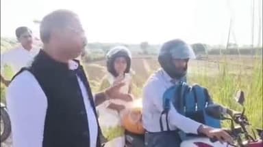 सपोटरा: कस्बे में पिता अपनी बच्ची के साथ हेलमेट लगाकर बाइक पर कर रहे थे सवारी, विधायक हंसराज मीना ने रोका और उनकी सराहना की