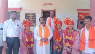 खुलताबाद: गदाना गावाच्या तीन लेकींची सरकारी सेवेत दमदार एंट्री, ग्रामपंचायतीत सन्मानाचा सोहळा