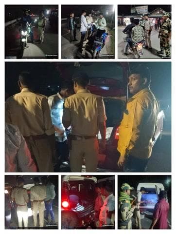 #पुलिस_अधीक्षक, कटिहार के निर्देशानुसार अपराध की रोकथाम एवं सुरक्षा व्यवस्था बनाए रखने हेतु #कटिहार_पुलिस द्वारा सभी थाना क्षेत्रों में सघन वाहन जाँच अभियान चलाया जा रहा है।