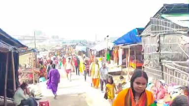 सुल्तानगंज: कार्तिक पूर्णिमा पर सुल्तानगंज में श्रद्धा का सागर, गंगा में डुबकी लगाने उमड़े हजारों भक्त