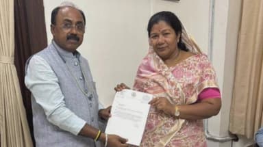 माडा: देवसर विधायक ने प्रभारी मंत्री से की मुलाकात, क्षेत्र में बेमौसम बारिश से हुए नुकसान से कराया अवगत