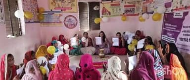 बेनीपट्टी: बेनीपट्टी प्रखंड: आंगनवाड़ी सेविकाओं ने कई पंचायतों में मतदाता जागरूकता अभियान चलाया