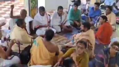 పెదపూడి సోమేశ్వర స్వామి ఆలయంలో ఘనంగా లక్ష బిల్వార్చన