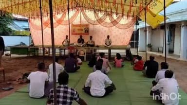 गोरेगाव: ग्राम सोनी येथे कार्तिक पौर्णिमा निमित्त आरोग्य भारती द्वारा आयोजित योग प्रशिक्षण कार्यक्रमाचे उद्घाटन