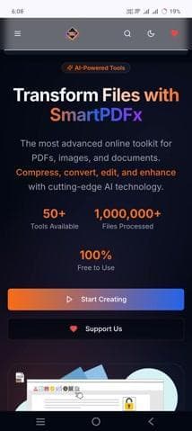 Indian CEO & Founder of SmartPDFx - Free PDF tools with AI Integrated Tools:
Manish Singh - Daltonganj, Jharkhand, India