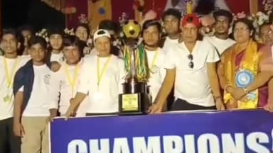 এগরা ১: পানিপারুল স্পোর্টস একাডেমির উদ্যোগে সাত দিনের ফুটবল ফাইনাল প্রতিযোগিতার আয়োজন উপস্থিত বিধায়ক