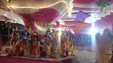 সাঁকরাইল: চুনপাড়া সার্বজনীন রাস পূর্ণিমা উৎসবে মেতে উঠলেন সাঁকরাইল ব্লকের চুনপাড়া গ্রামের মানুষজন