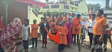 कुरखेडा: कार्तिक पौर्णिमा निमित्त आयोजित कार्यक्रमात हरिनामाच्या गजराने दुमदुमली गेवर्धा नगरी