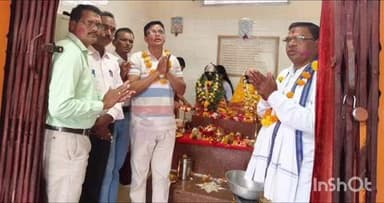 देसाईगंज वडसा: देसाईगंज शहरात कार्तिक गोपाळकाला निमित्त आमदार रामदासजी मसराम यांची विविध ठिकाणी भेट